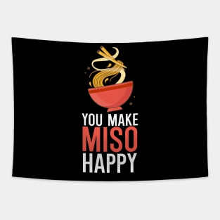 You Make Miso Happy Tapestry