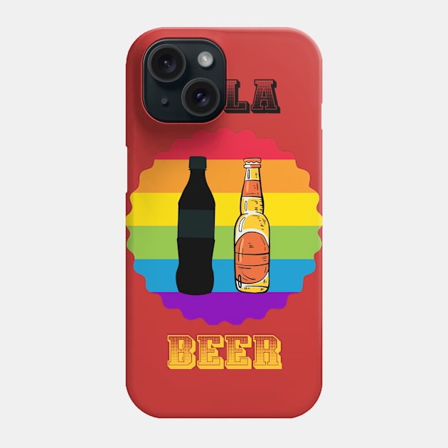 Cola beer vintage Phone Case by Imutobi