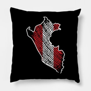 Peru South America Tshirt Pillow