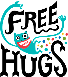 Free Hugs Magnet