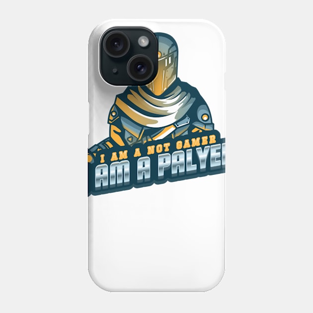 i am a player Phone Case by Azamerch