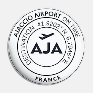 Airport AJA AJACCIO Pin