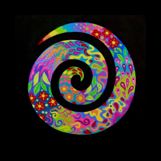 Psychedelic Spiral by SoozieWray