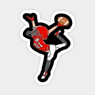 Rugby American Football Sport USA Gridiron Football Gift Magnet