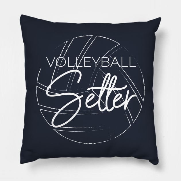 Volleyball Setter Pillow by beyerbydesign