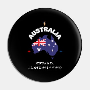 Australian Pride, Advance Australia Fair Pin