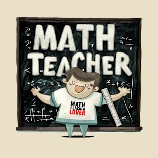 Math Teacher Lover T-Shirt