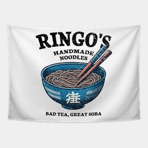 Ringo Handmade Noodles Tapestry by 3coo