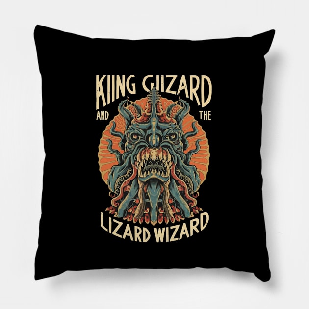 Gizzard Groove Odyssey Pillow by Aldrvnd