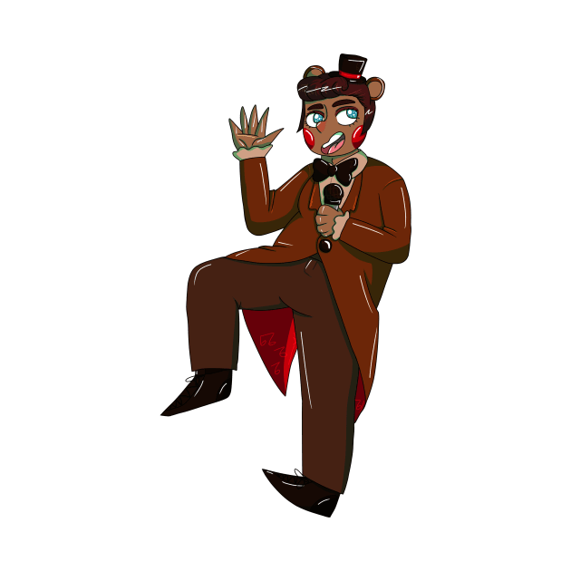 Toy Freddy Gijinka Transparent by spaceagebarbie