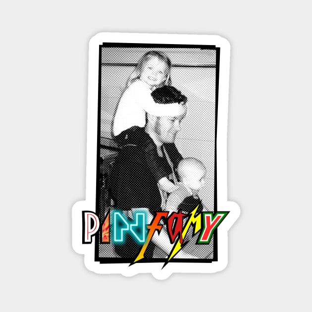 Pinfamy goes to Pinbugh (full design) Magnet by DRI374