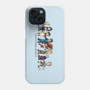 Octopath Traveler Chibi Characters Phone Case