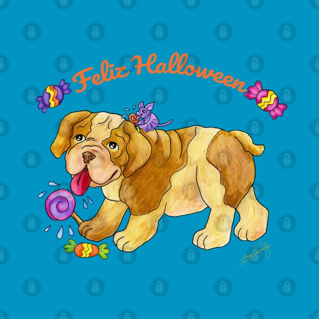 Perrito Halloween by Happy Lines Family