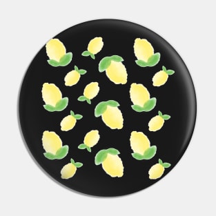 watercolor lemons Pin