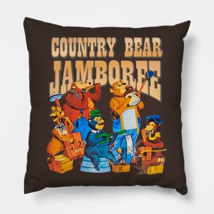 Country Bear Jamboree Vintage Retro Pillow