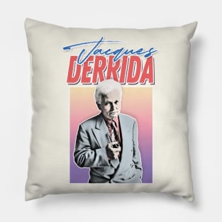 Jacques Derrida / Philosophy Fan Gift Design Pillow