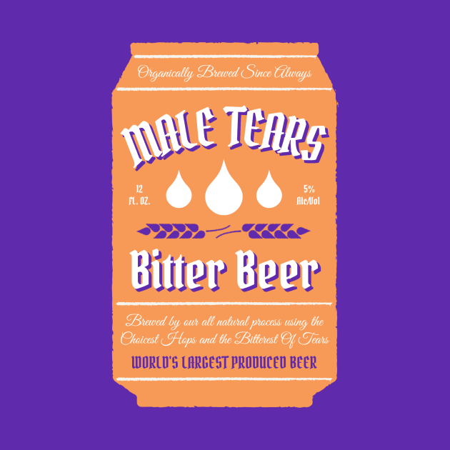 Male Tears Bitter Beer - Can by FangirlFuel