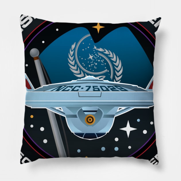 USS Independence Logo Pillow by USS_Independence_Haberdashery