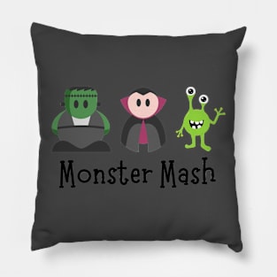 Monster Mash Halloween Shirt Pillow