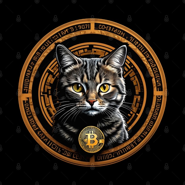 Bitcoin Cat by SpaceCats