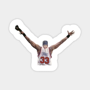 Patrick Ewing of the New York Knicks Magnet