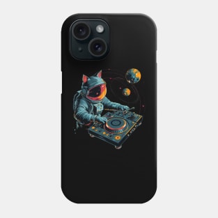 Cat DJ Jam Phone Case