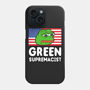 Green Supremacist Phone Case