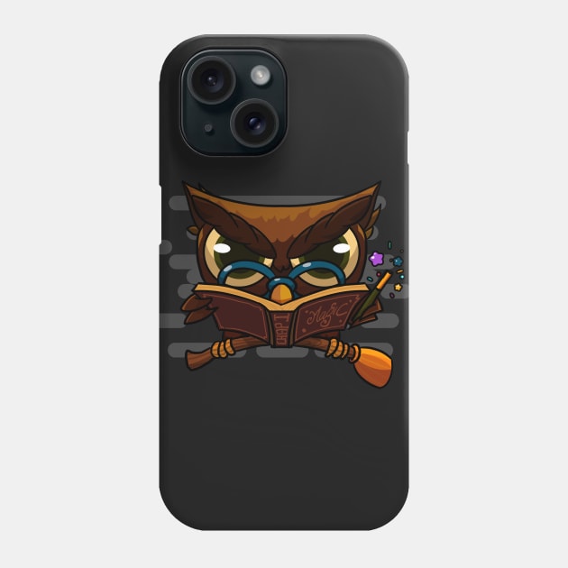 Master Magic Owl Phone Case by YAM