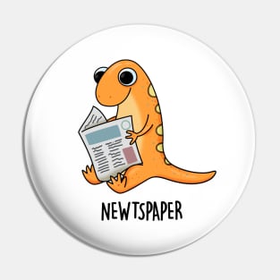 Newtspaper Animal Pun Pin