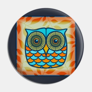 Kitschy Owl Pin