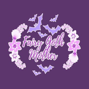 Pastel Bats Fairy Goth Mother T-Shirt