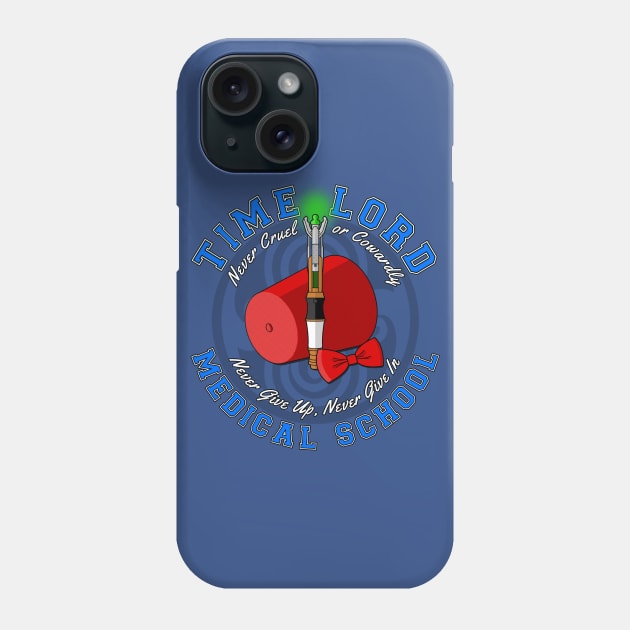 Time Lord Medical School 11 Phone Case by DrRoger