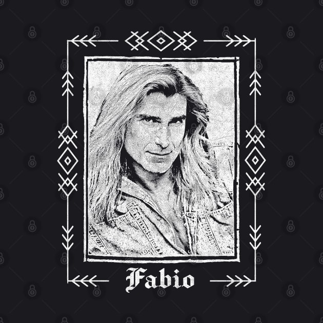 Fabio // 80s Style Punksthetic Design by DankFutura