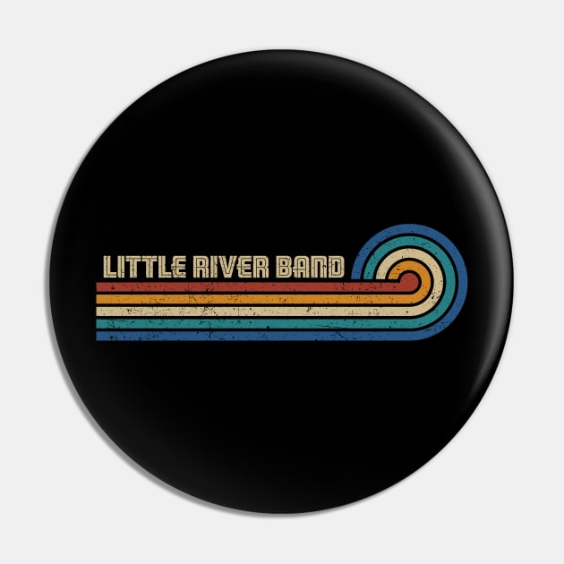 Little River Band  - Retro Sunset Pin by Arestration