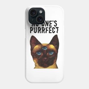 No One's Purrfect v2 Phone Case