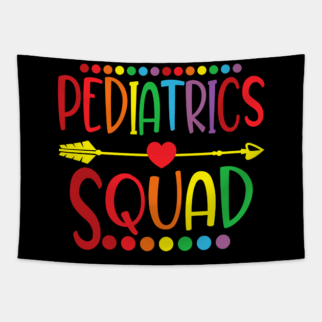 Pediatrics Squad Peds Registered Nurse Tapestry by Salimkaxdew