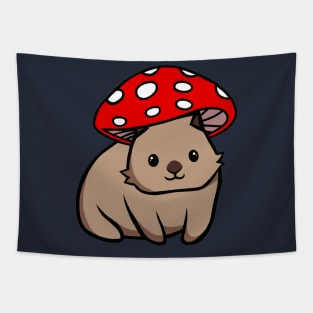 Wombat Mushie Tapestry