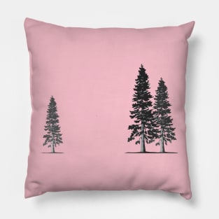 Douglas Fir Trees Pillow