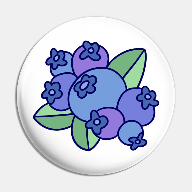 Blueberry Cluster Pin by saradaboru