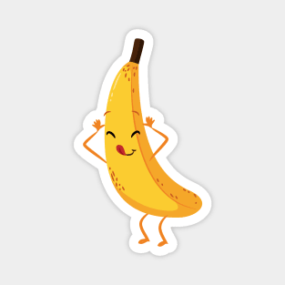 Banana Fruit Lover Design Magnet