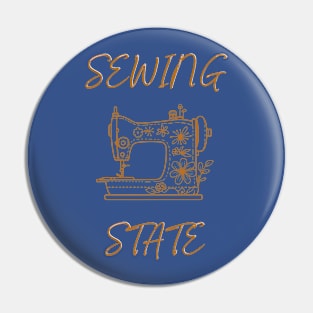 Sewing State Pin