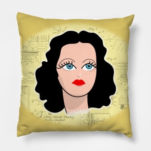 Hedy Lamarr Pillow