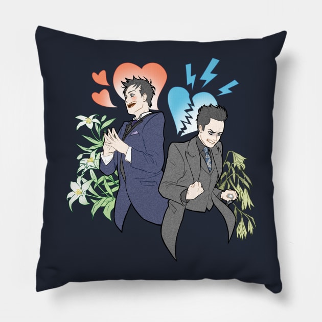 Oswald's heart Pillow by Vivalski