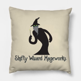 Shifty Wizbiz Logo Pillow