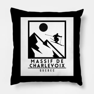 Massif de Charlevoix ski - Quebec Pillow