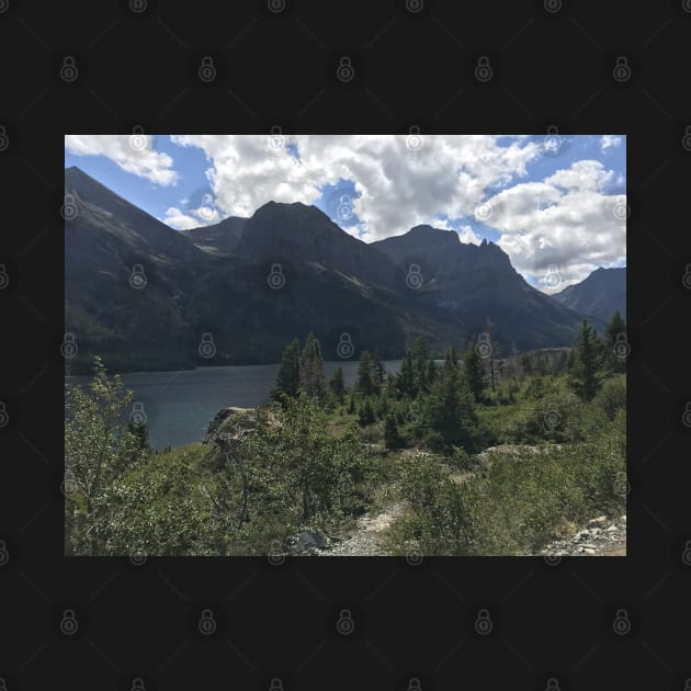 Mountain Lake in Glacier National Park by Sparkleweather