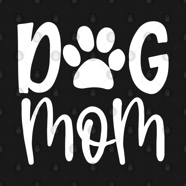 Dog Mom Paw by DragonTees