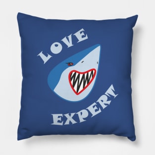 Love Expert or Shark-like love grip Pillow