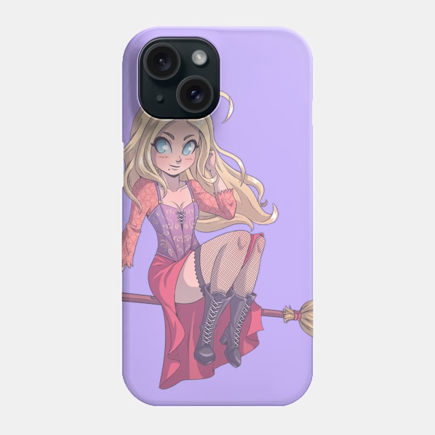 Sarah Sanderson Phone Case by MauroAlbatros