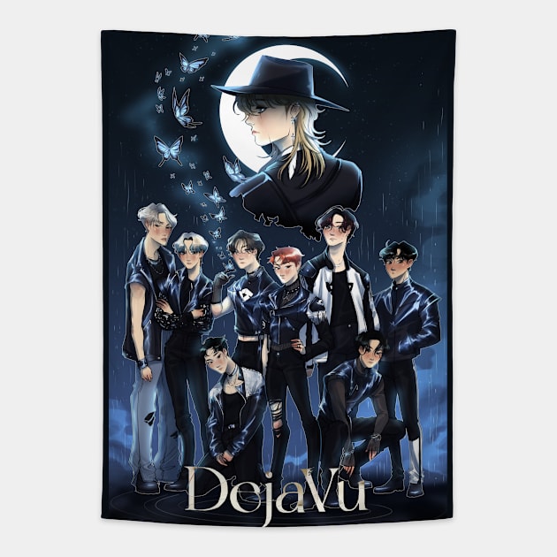 Dejavu Tapestry by Prezweeb Artworks